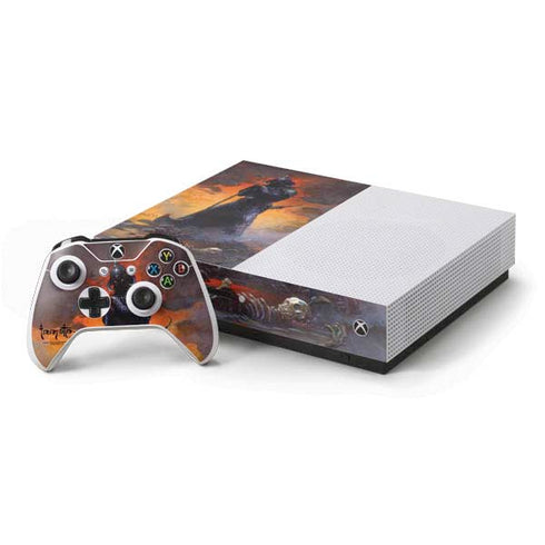 Frazetta Death Dealer Xbox One S Console and Controller Bundle Skin